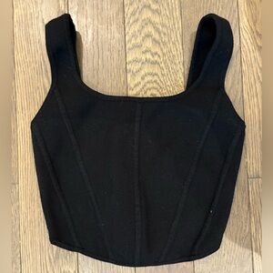 Aritzia / Wilfred Corset Style Knit Tank